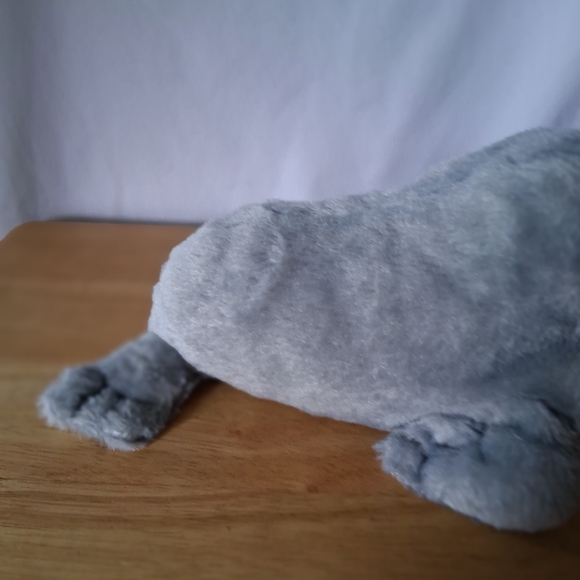 Gray Plush Walrus Toy - Picture 5 of 9